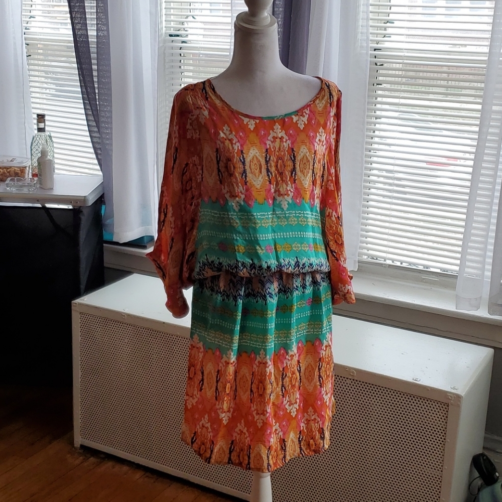 Tolani  Women's Silk Dress Size Sm